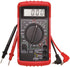 ATD Tools 5536 Digital Multimeter with test leads, red and black housing, rotary selector, and LCD display