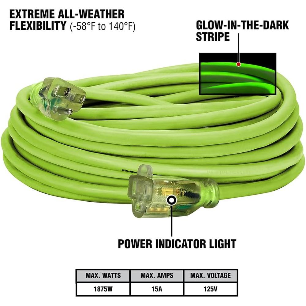 Legacy Manufacturing FZ512730 50ft Flexzilla Pro Extension Cord