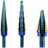 Irwin Tools 10502CB STEP DRL COBALT SET 'C1 C2 C3'