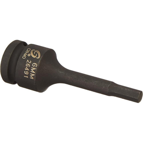 Sunex 26491 1/2" Drive 6-mm Hex Impact Socket