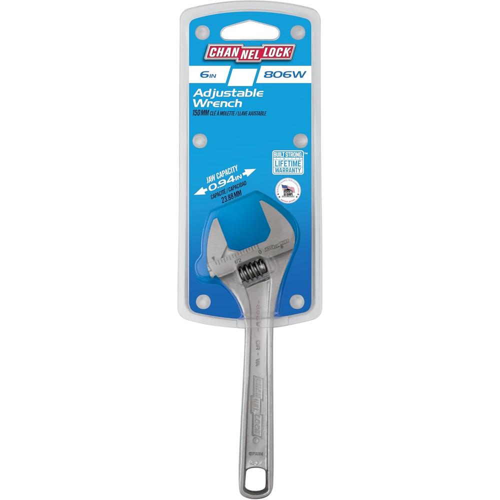 Channellock 806W 6" Adj Wrench