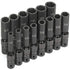 Grey Pneumatic 1314UD 1/2" Drive 14 Pc. Deep Length Fractional Univ. Set