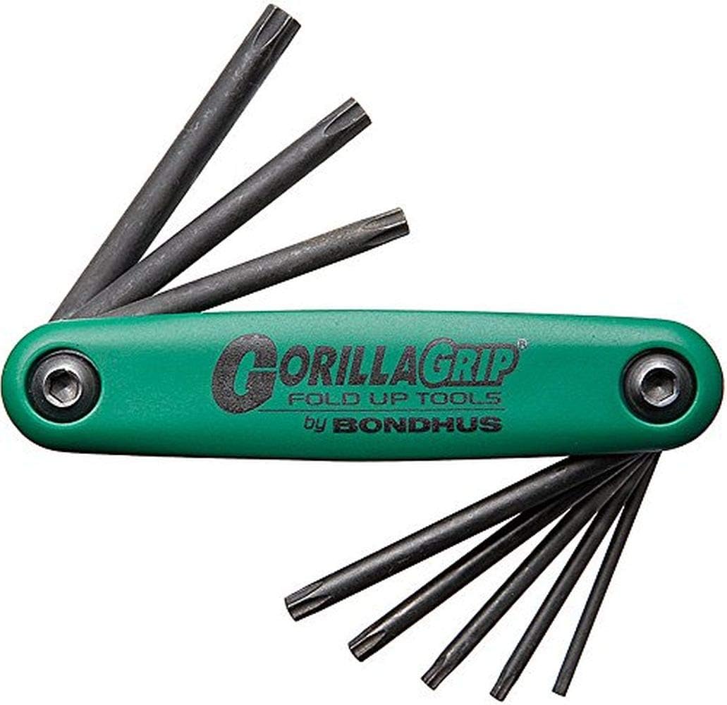 Bondhus 12634 8PC (T9 - T40) Star Foldup