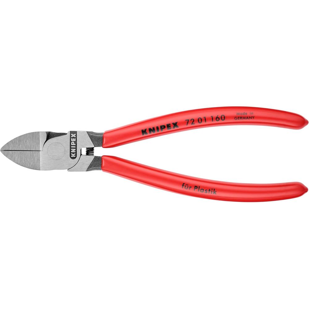 Knipex 72 01160 Diagonal Flush Cutter for Plastics (7201160)