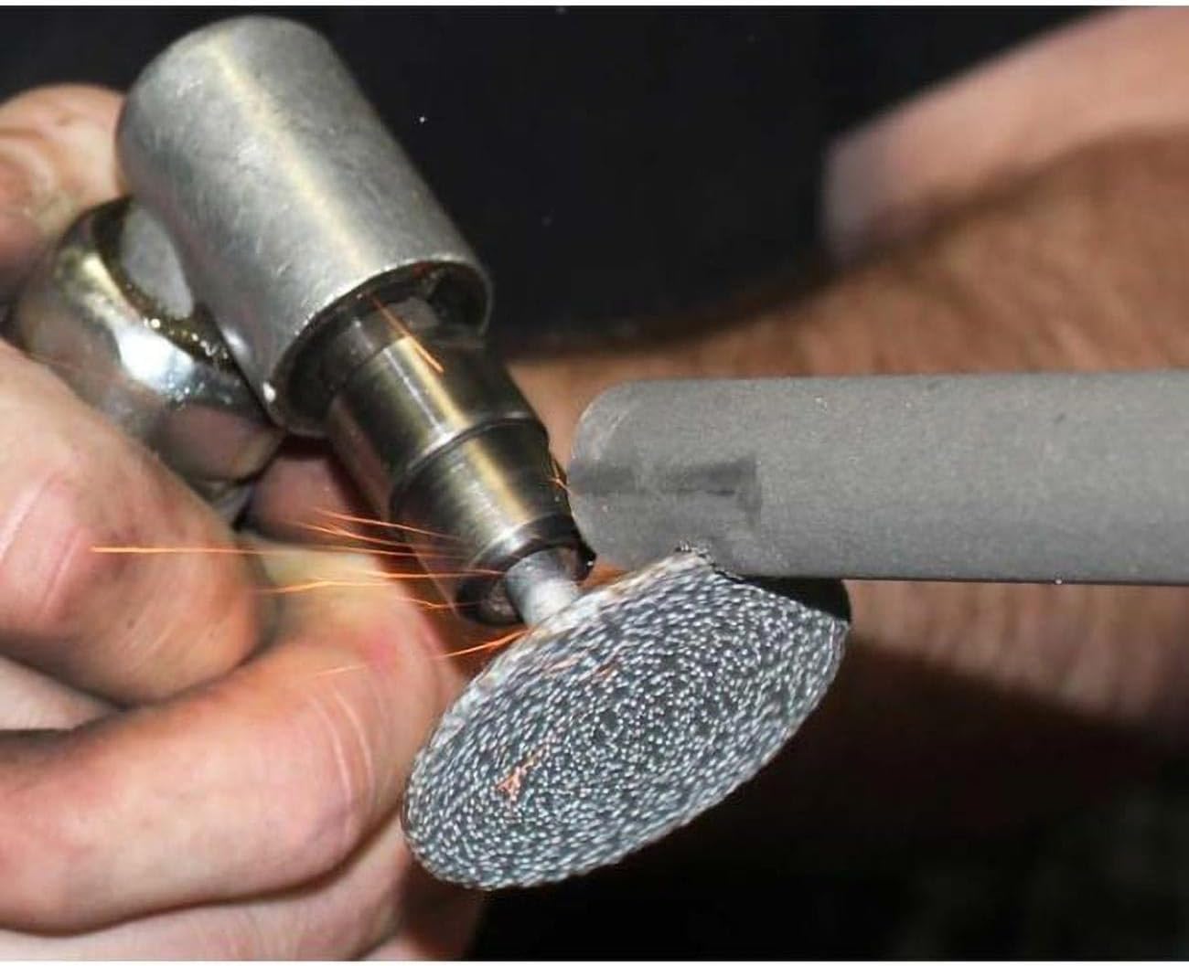 IPA Tools 8120 2" DIAMETER 3-IN-1 DIAMOND GRINDING WHEEL, GRIND, CUT & UNDERCUT, 1/4" SHANK