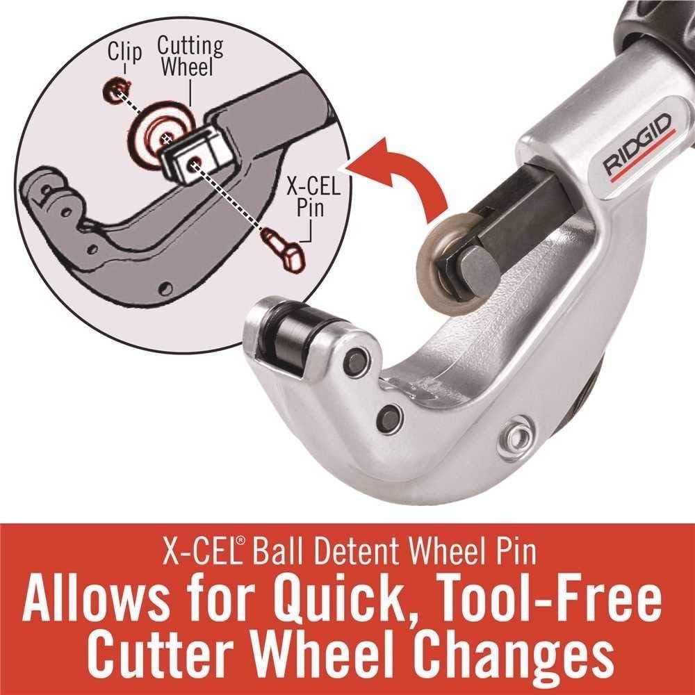 Ridgid 31622 1/8-Inch To 1-1/8-Inch X-Cel Constant Swing Feed Cutter