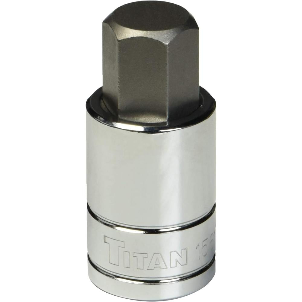 Titan Tools 15617 17 Mm 1/2 In. Drive Hex Bit Socket