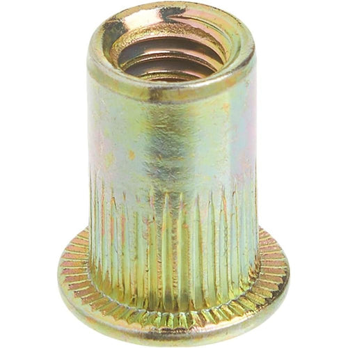 Astro Pneumatic RN14 Lot de 100 écrous à rivets en acier 1/4-20
