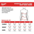 Milwaukee Tool 233B-21XL M12™ Kit de veste chauffante AXIS™ pour femmes, noir, X-Large