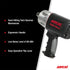 AirCat 1600-TH-A1 1" Impact wrench 1600 ft-lbs