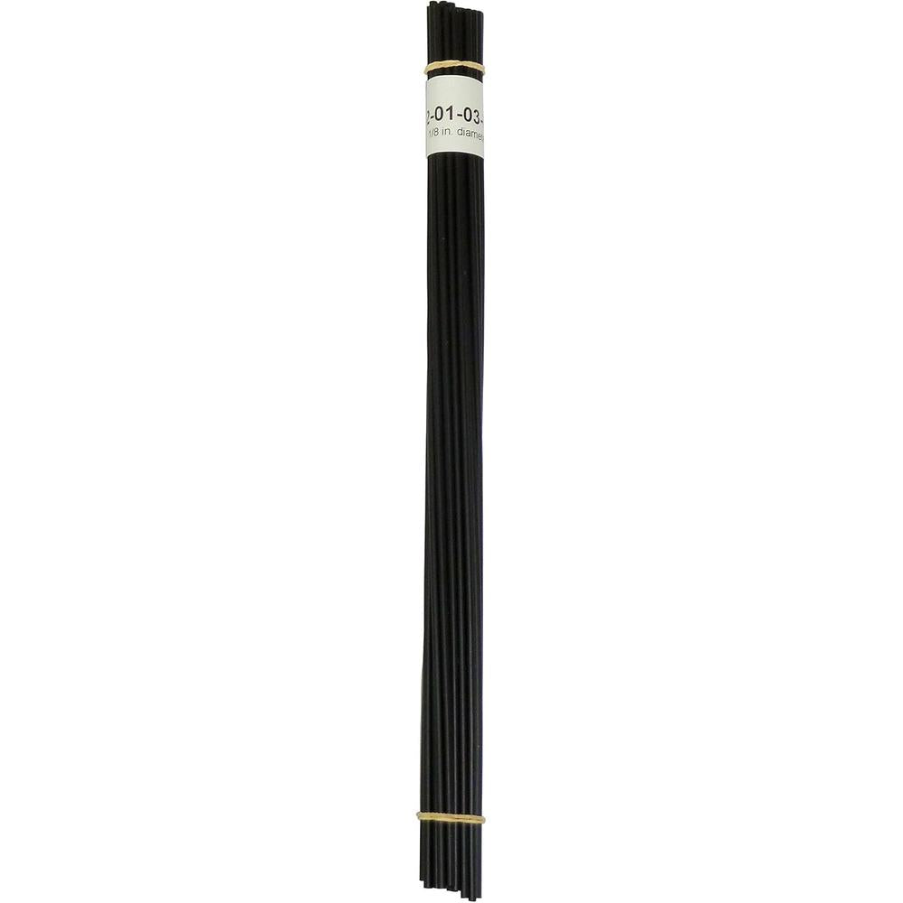 Polyvance R02-01-03-BK POLYPROPYLENE ROD, 1/8" DIAMETER, 30 FT., BLACK