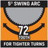 GEARWRENCH 9702D Jeu de 13 clés à cliquet à tête flexible à 12 points SAE