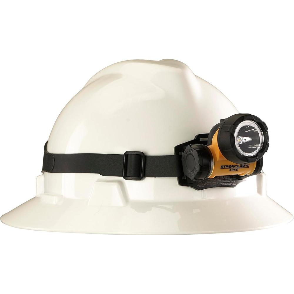 Streamlight 61301 Argo C4 LED Head Mount Headlamp – 150 Lumens, Yellow
