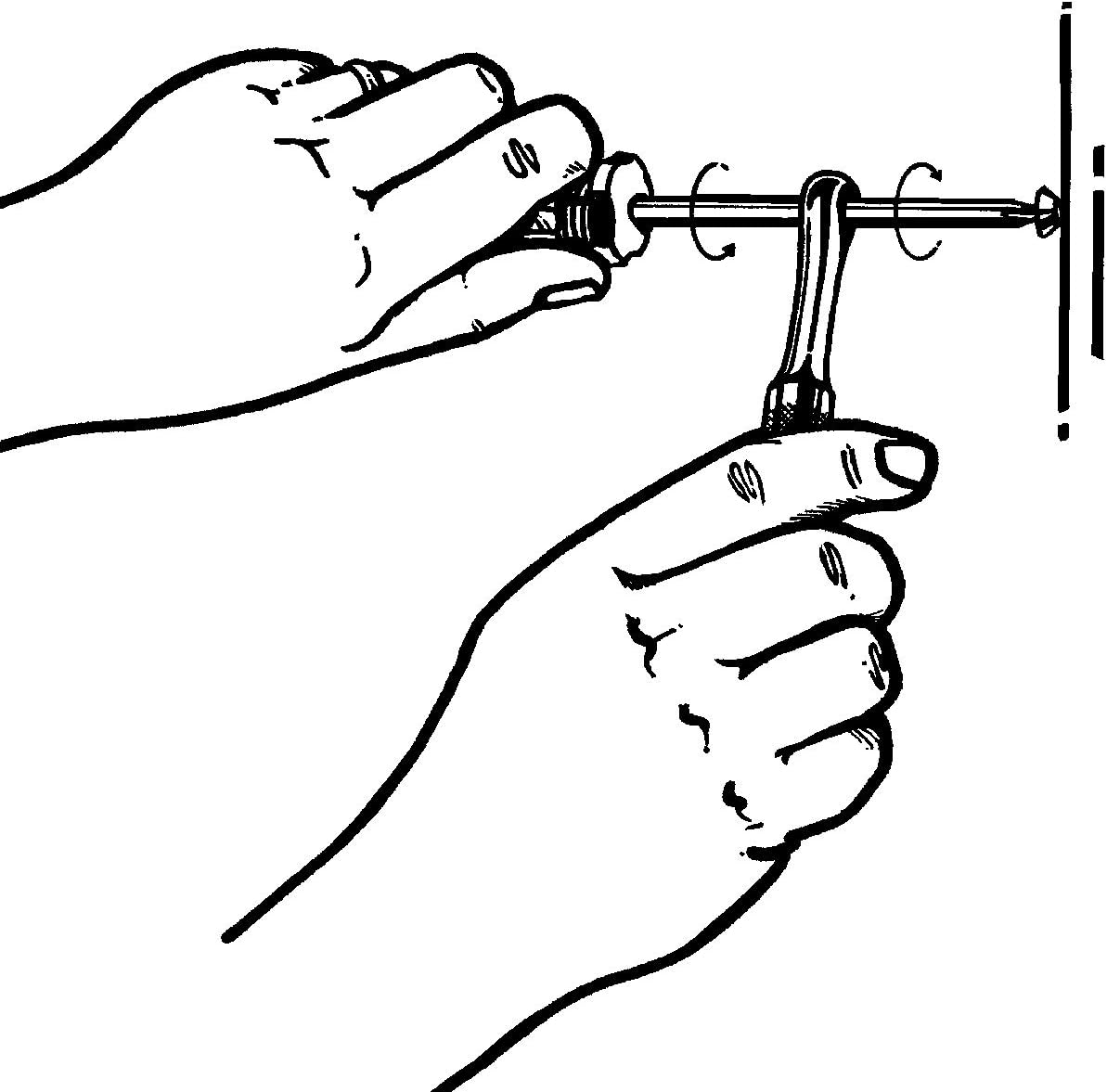 Lisle 64250 RIGHT ANGLE SCREW DRIVER
