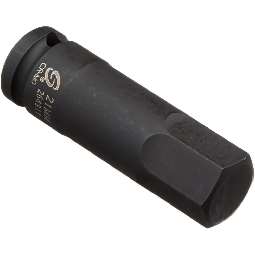 Sunex Tools 264911 1/2" Dr. 21mm Hex Impact Socket
