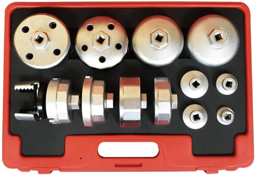 9 Circle 62607 Jeu de 13 clés pour filtre à huile