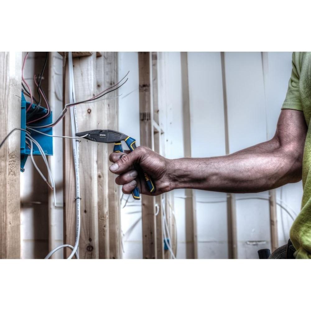 Irwin Tools 1902419 Vise-Grip 8" ERGOMULTI LNG NOSE PLR W/WIRE STRIPPER/CRIMPER