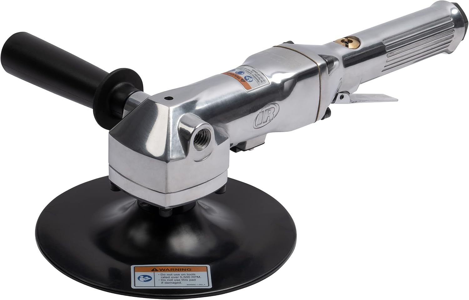 Ingersoll Rand 313-B 7" Air Angle Sander, Composite Pad, 5000 RPM, 0.5 HP