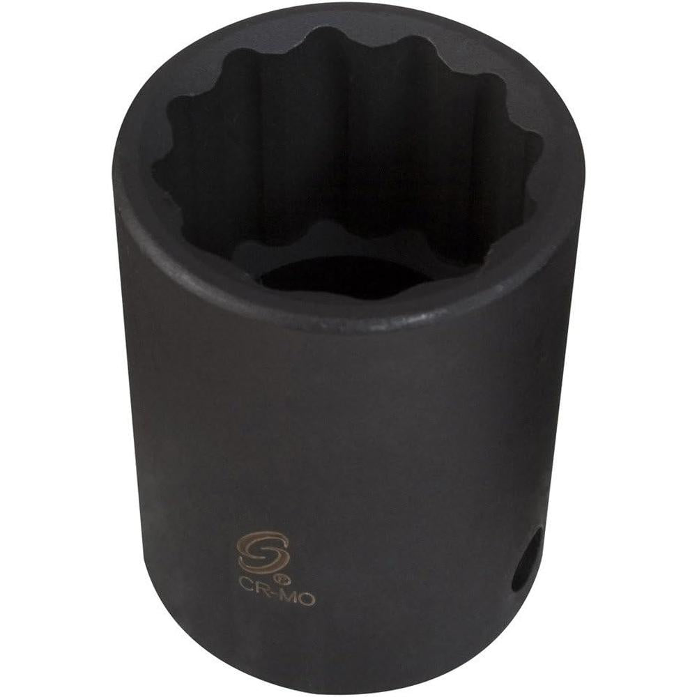 Sunex Tools 319MZ 3/8 in. Drive 19-mm 12-Point Metric Standard Impact Socket