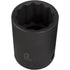 Sunex Tools 319MZ 3/8 in. Drive 19-mm 12-Point Metric Standard Impact Socket