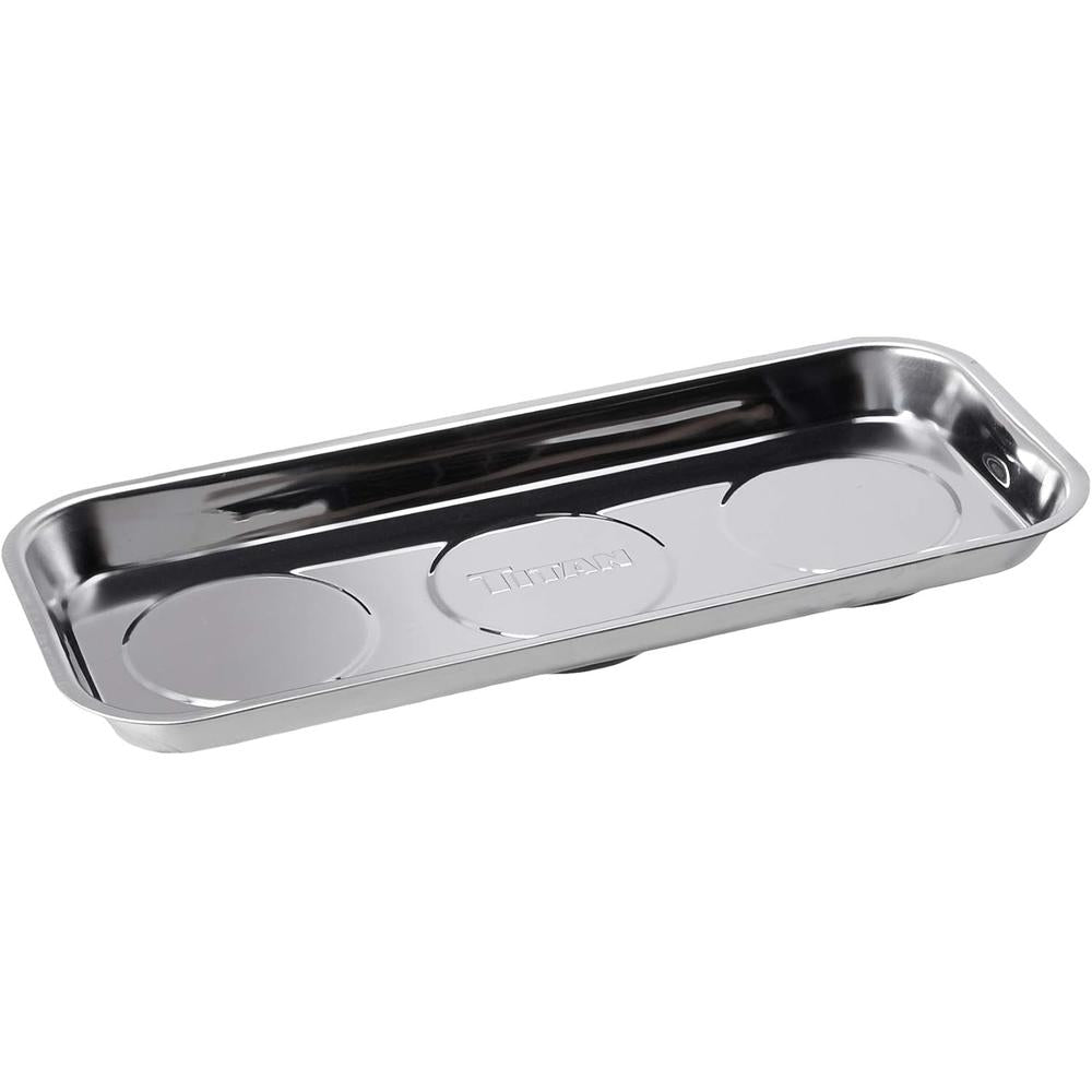 Titan Tools 21263 6.5 in. x 14 in. Rectangular Magnetic Parts Tray (6.5 x 14)