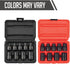 Sunex 2690SE 1/2-Inch Drive External Star Impact Socket Set, Standard, 6-Point, Cr-Mo, E10 - E24, 9-Piece