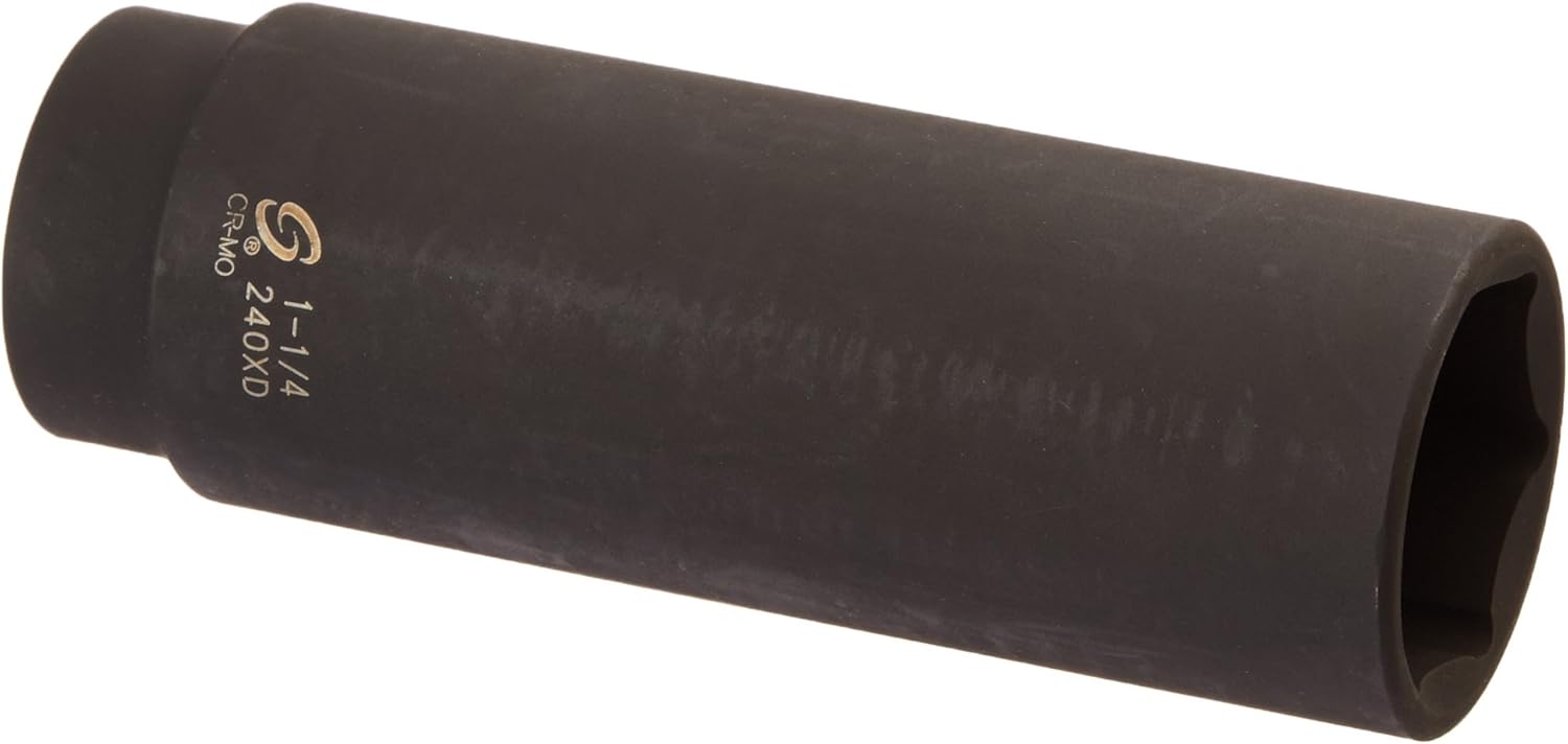 Sunex Tools 240xd 1/2 in. Drive 1-1/4 in. Extra Deep Impact Socket