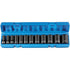 Grey Pneumatic 1213SD 3/8" Drive 12 Piece Semi-Deep Standard Set