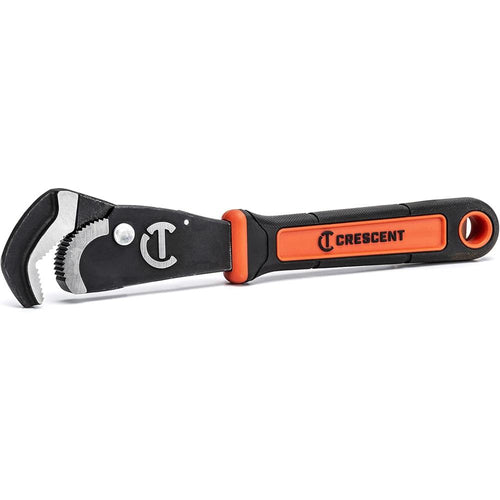 Crescent CPW12 CLÉ À TUYAU DOUBLE MATÉRIAU À RÉGLAGE AUTOMATIQUE DE 12 PO, CAPACITÉ DE 1,5 PO (38,1 MM)
