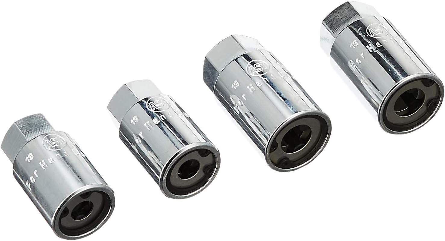 Assenmacher Specialty Tools 201 Metric Stud Remover/Installer Set - 4 Piece