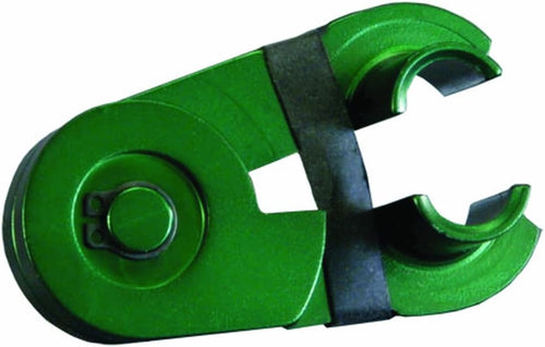 Assenmacher Specialty Tools 8026 5/16" Fuel Line Disconnect Tool, green-anodized aluminum construction