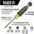 Klein Tools 32291 15IN1 TAMPERPROOF MB SCRWDRVER
