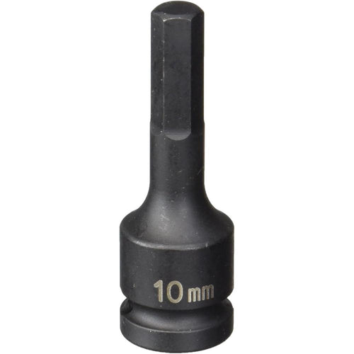 Grey Pneumatic 2910M 1/2" Drive X 10mm Hex Driver