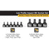 Titan 16143 10-Piece Low Profile Tamper-Resistant Impact Star Bit Socket Set