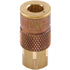 Milton S-785 1/4" FNPT Female T-Style Air Compressor Quick Connect Fitting Coupler, Single