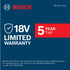Bosch GBH18V-22N 18V Brushless SDS-plus® Bulldog™ 3/4 In. Rotary Hammer (Bare Tool)