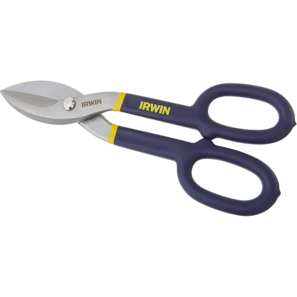 IRWIN Tools Cisaille de Tinner, lame plate, 10 pouces (22010)