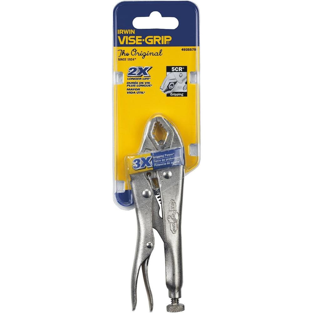 Irwin Tools 4935579 Vise-Grip PLIER LCKNG 5CR 5" CRVD JAW