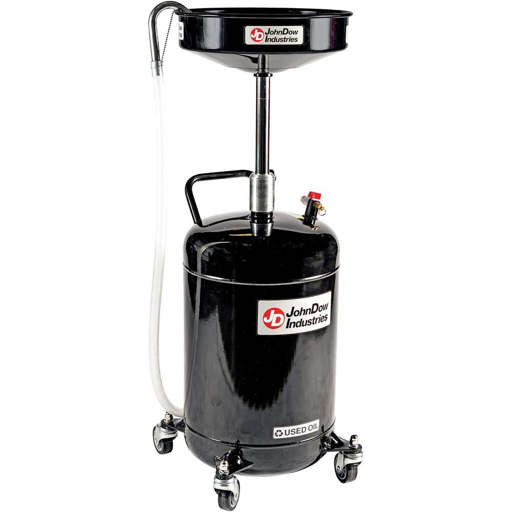 JohnDow Industries JDI-18DC 18 Gallon Self-Evacuating Portable Oil Drain