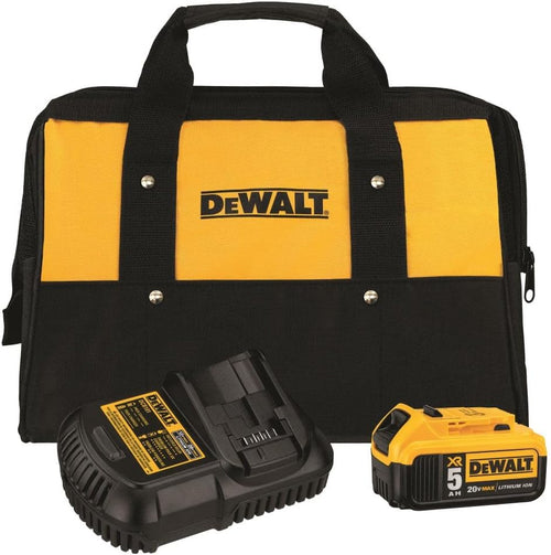 Dewalt DCB205CK Kit chargeur de batterie 20 V MAX 5,0 Ah avec sac