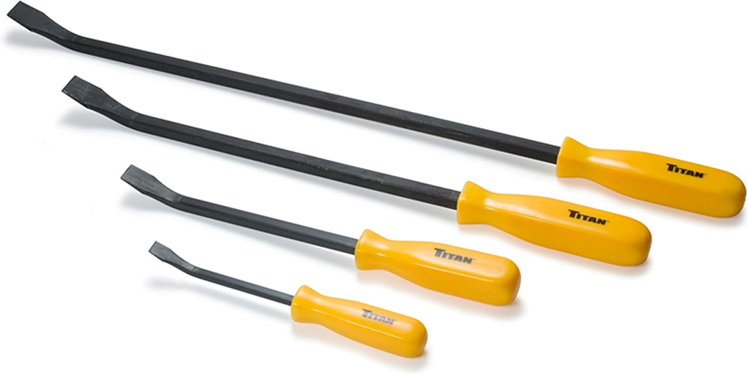 Titan Tools 17101 4 Pc. Pry Bar Set