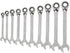 GEARWRENCH 10 Pc. 12 Point Reversible Ratcheting Combination Metric Wrench Set with Tool Roll - 85892