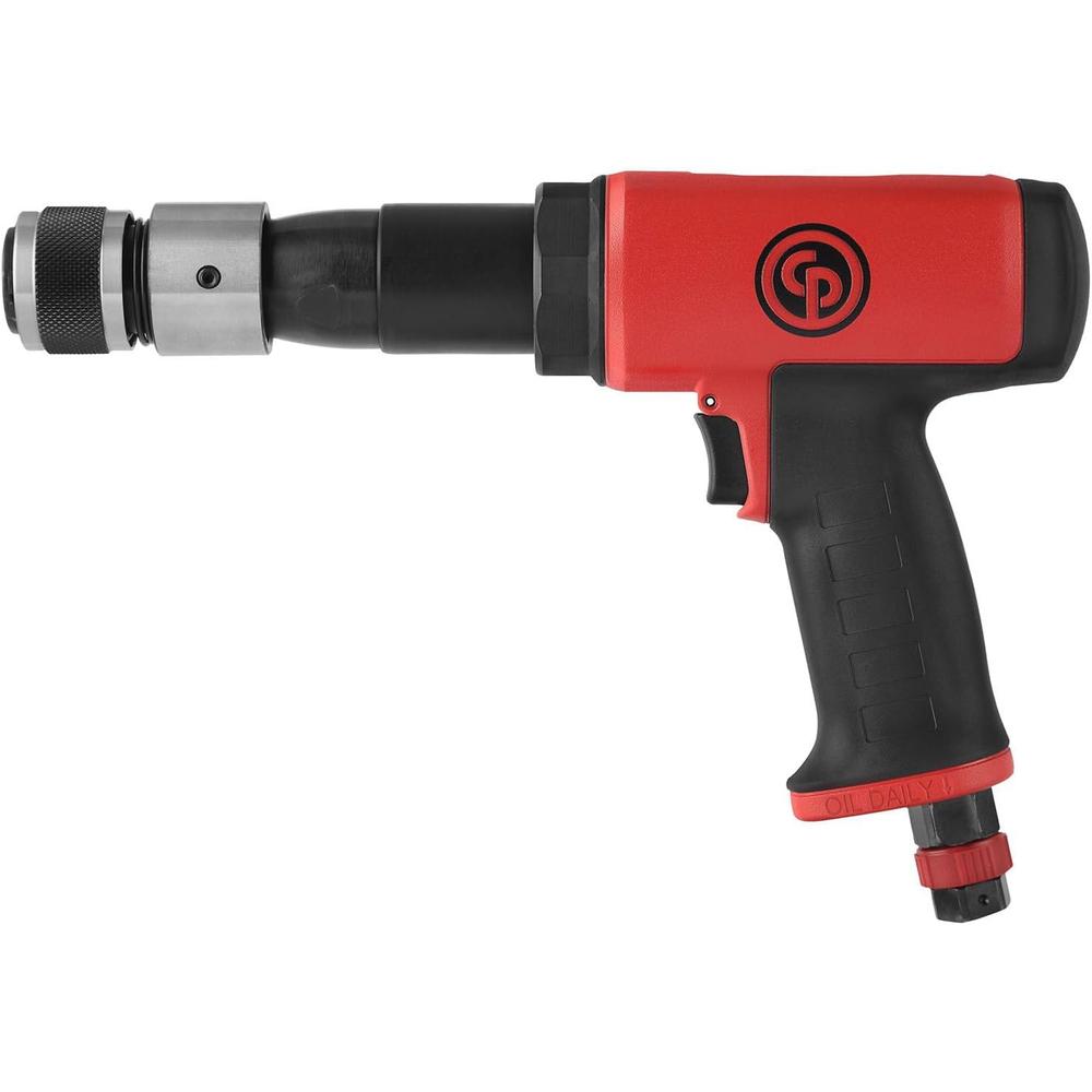 Chicago Pneumatic 7165K Low Vibration Short Hammer Kit, Complete Power Tool Kit with Soft Travel Bag