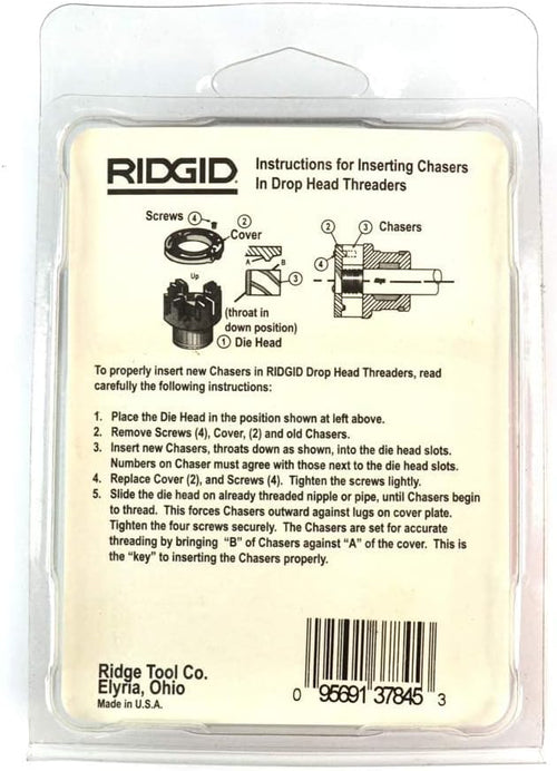 Ridgid 37845 Matrices, 12R 1-1/2 Npt