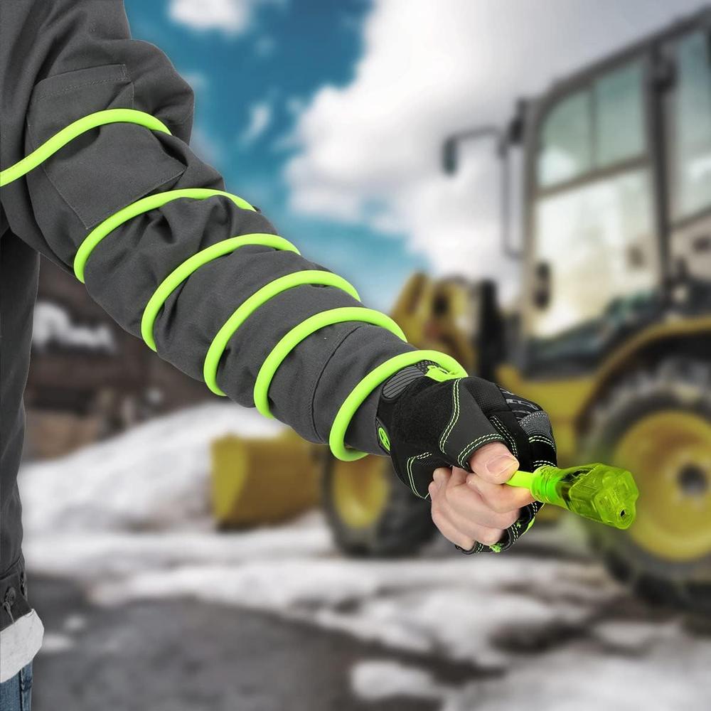 Legacy Manufacturing FZ512835 100 FT. FLEXZILLA PRO EXTENSION CORD, 12/3 SJTW, LIGHTED PLUG, INDOOR/OUTDOOR, ZILLAGREEN, 1875W, 15A