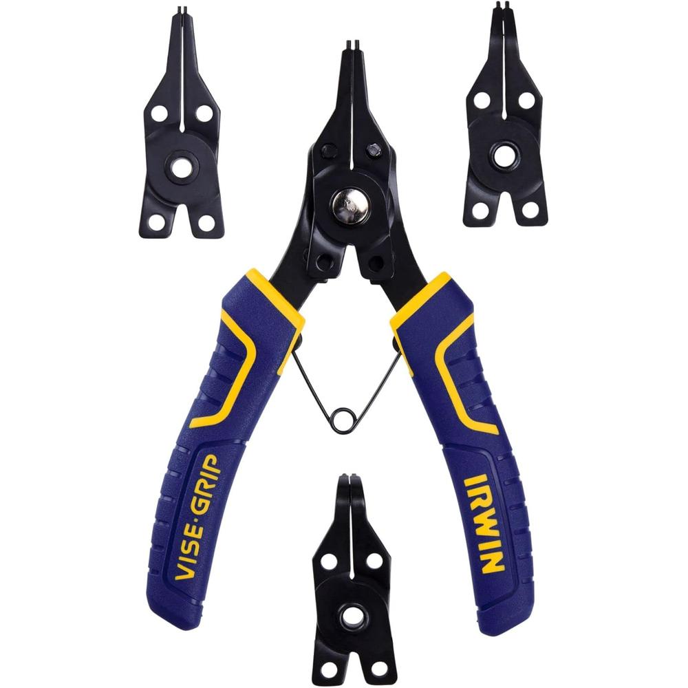 Irwin 2078900 VISE-GRIP Pince à anneau élastique convertible 6-1/2"
