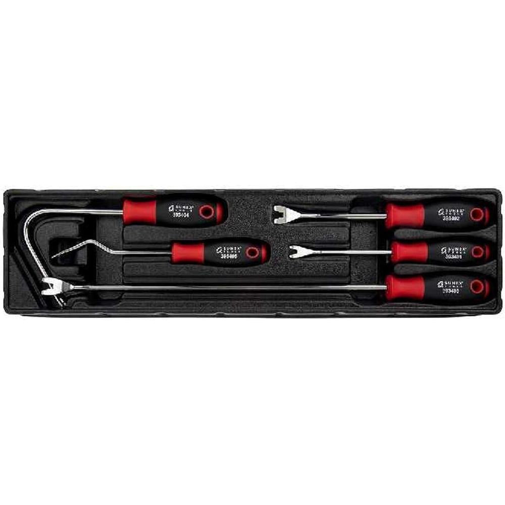 Sunex Tools 3934 Upholstery Tool Set, 5 pieces