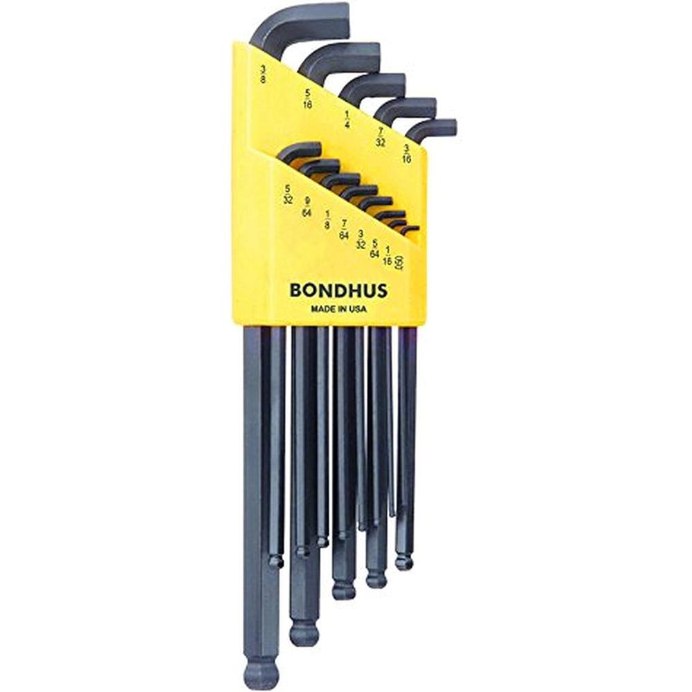 Bondhus 16537 13PC (.050 - 3/8) Stubby BPT Set