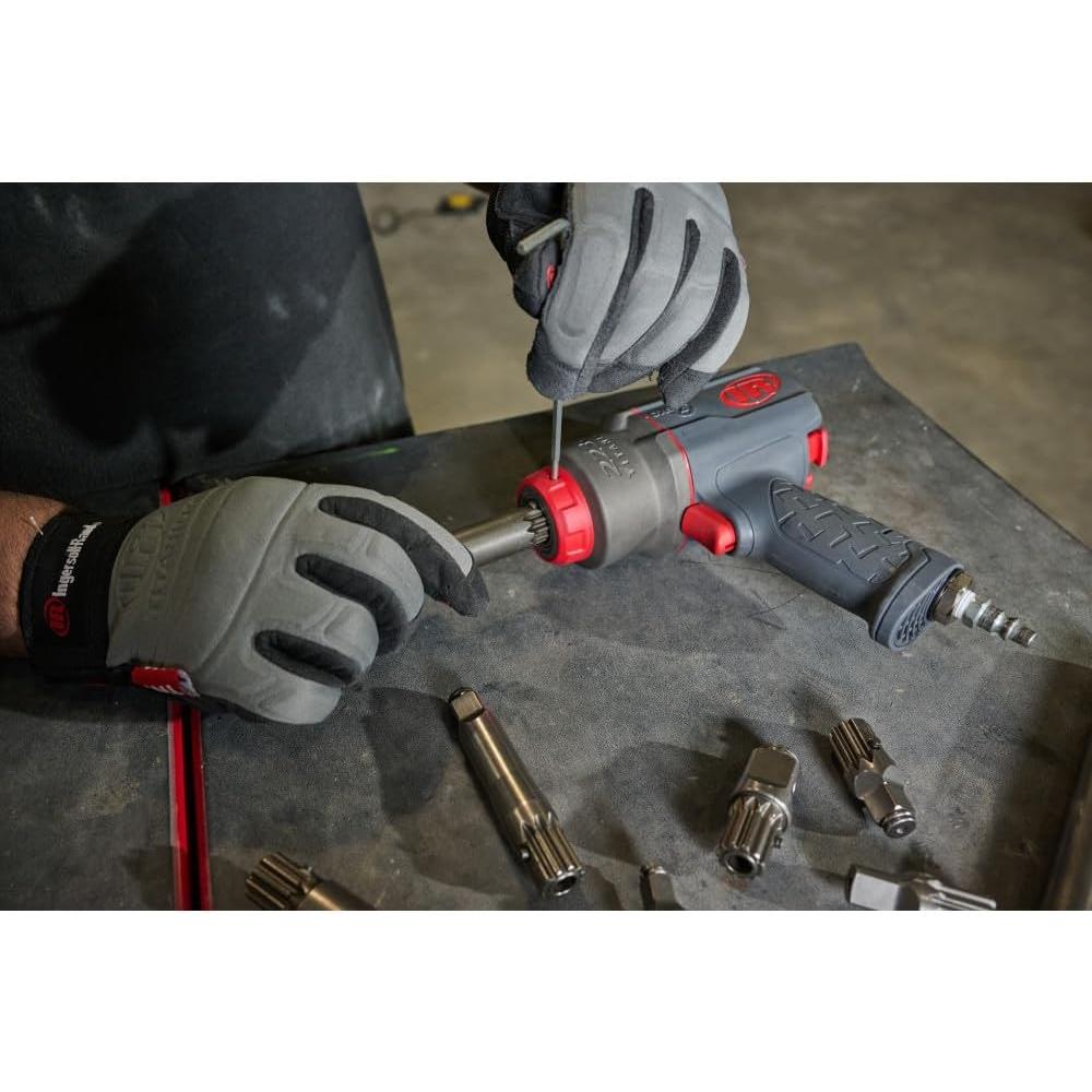 Ingersoll Rand 2236QTiMAX-2 Clé à chocs silencieuse à enclume allongée 1/2" Dr. x 2" avec système DXS Drive XChange, 1 500 pi-lb, 7 500 tr/min