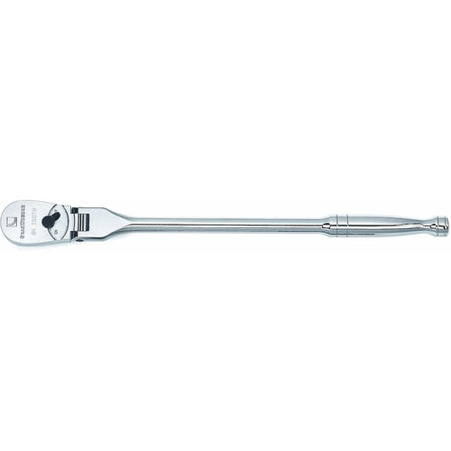GearWrench 81306F 1/2" Drive 84 Tooth Flex Head Teardrop Ratchet 17"